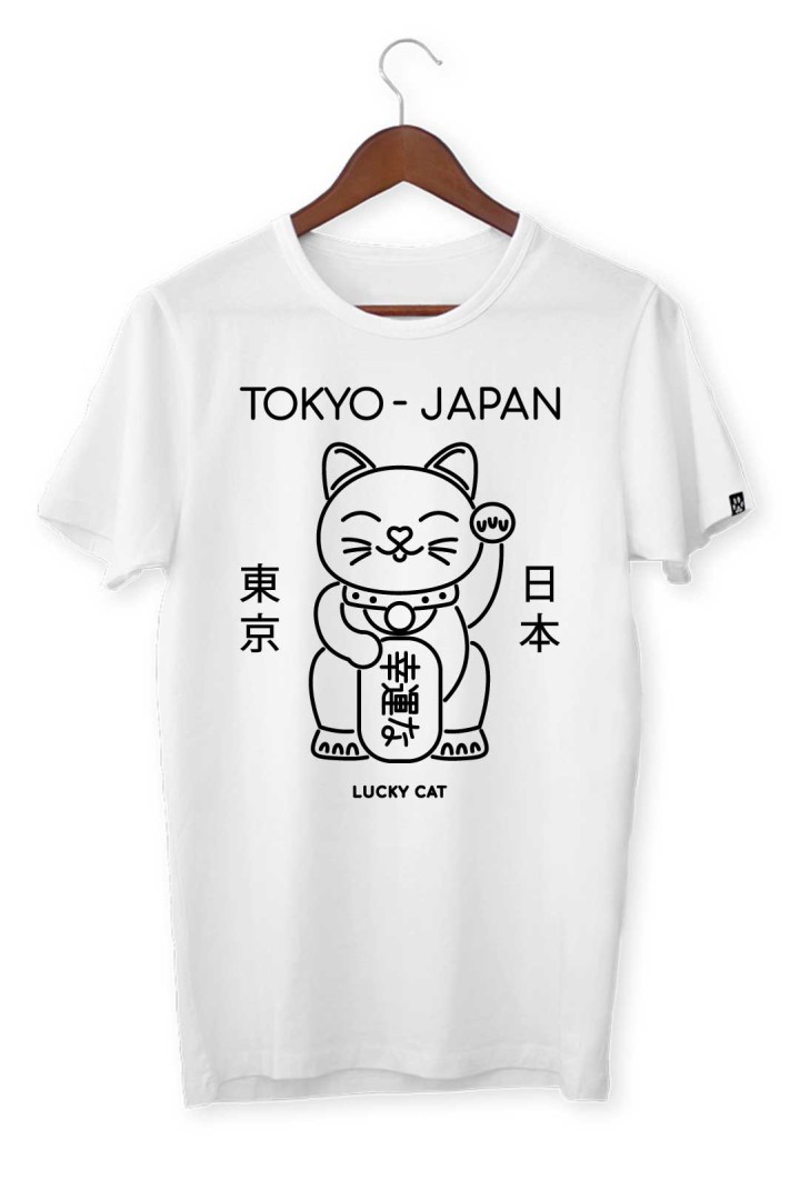 Koszulka japoński kotek fortuny