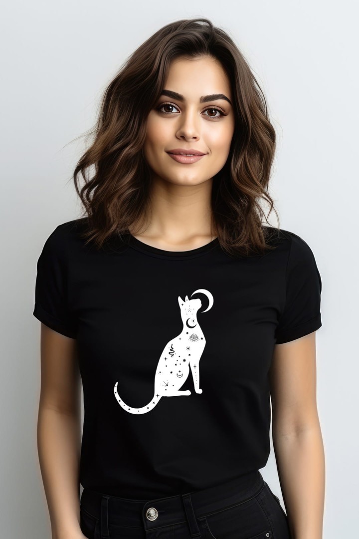 Koszulka kot zodiakalny dla kociary