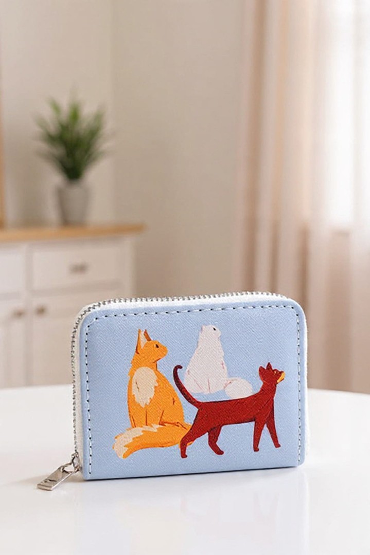 Portfel w kotki dla miłośników kotów