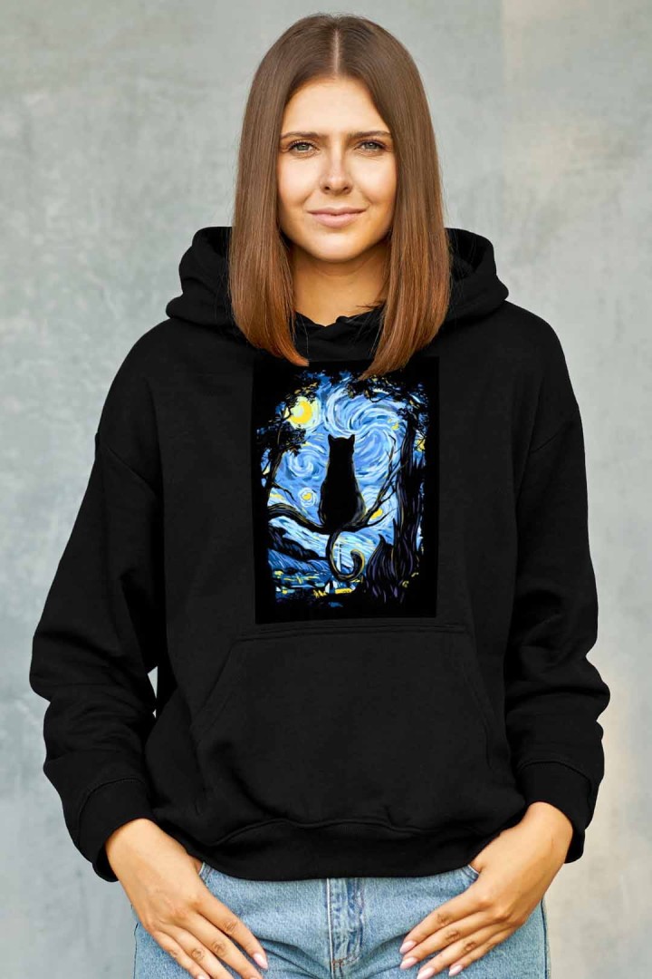 Bluza księżycowy kot 