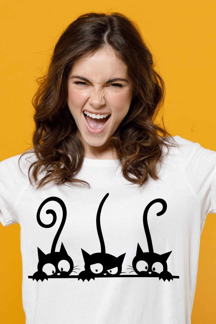 Koszulka koci monitoring 