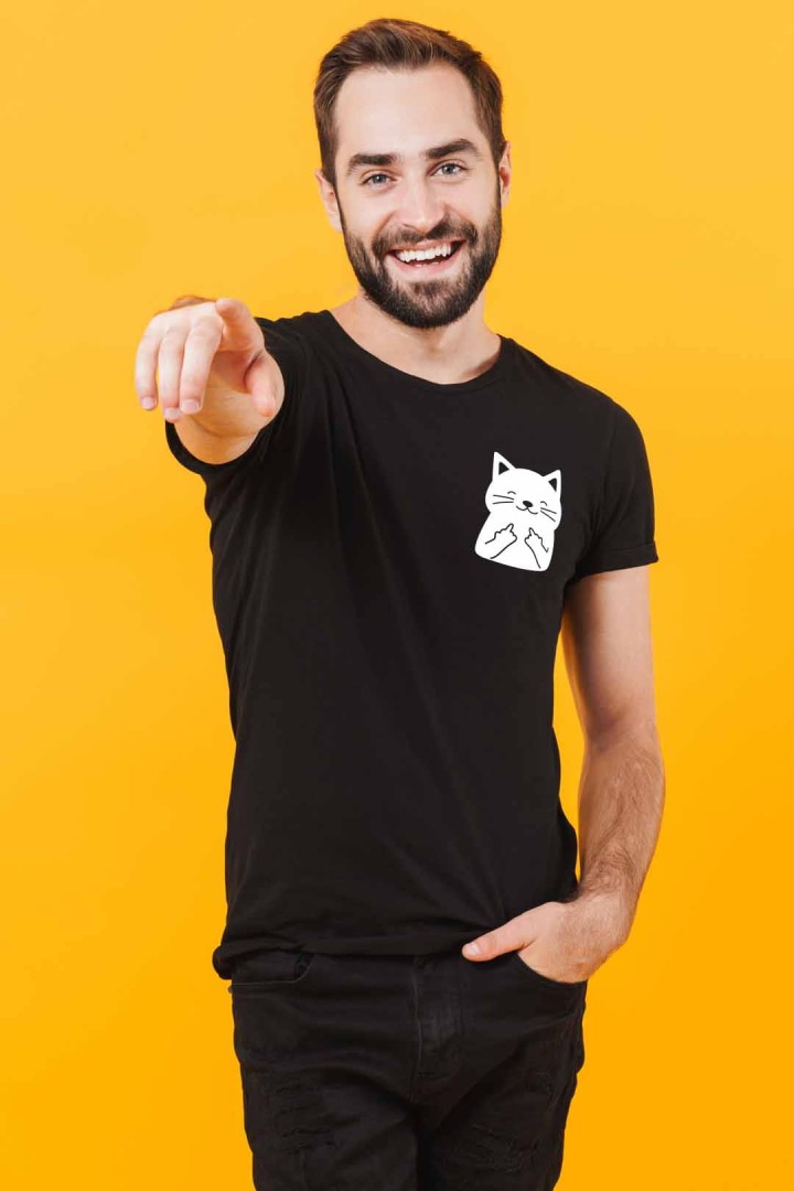 Koszulka koci kieszonkowy buntownik