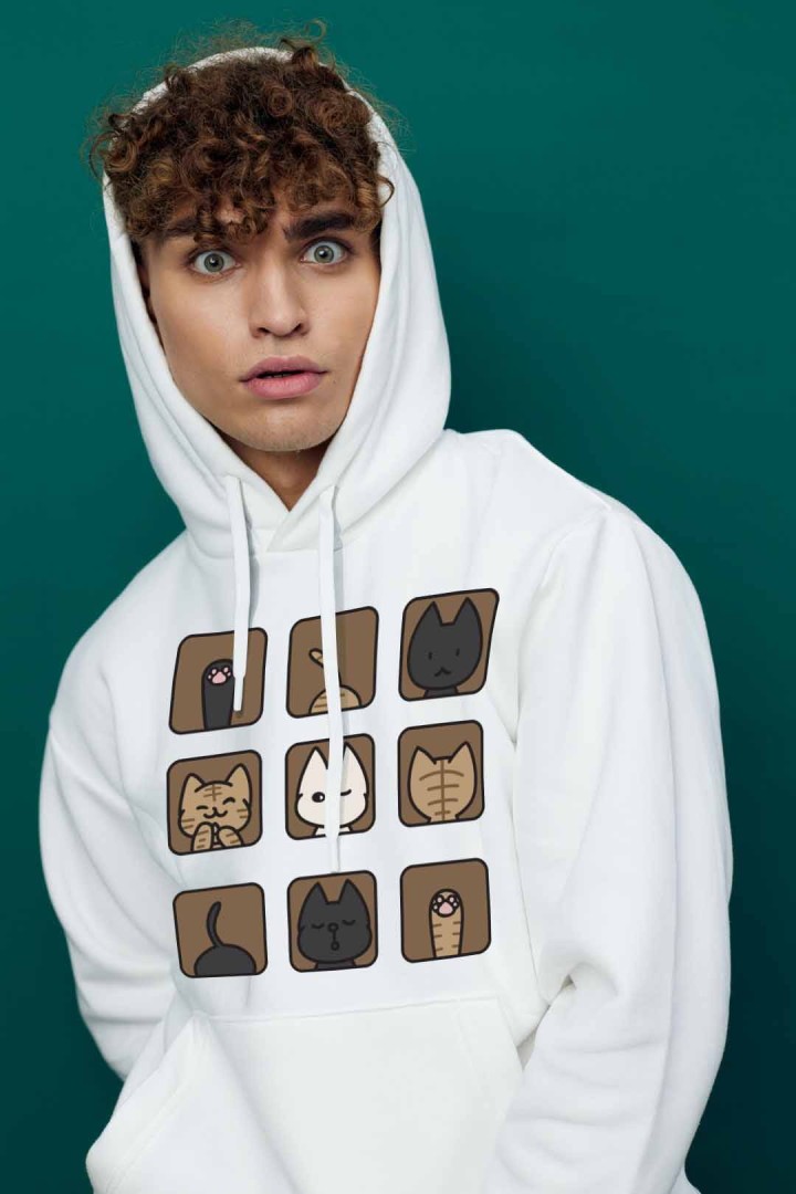 Bluza kot układanka