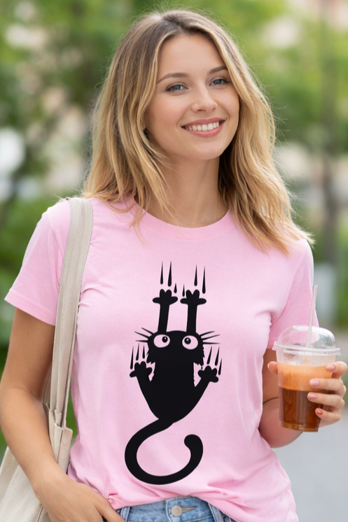 Koszulka kot w tarapatach