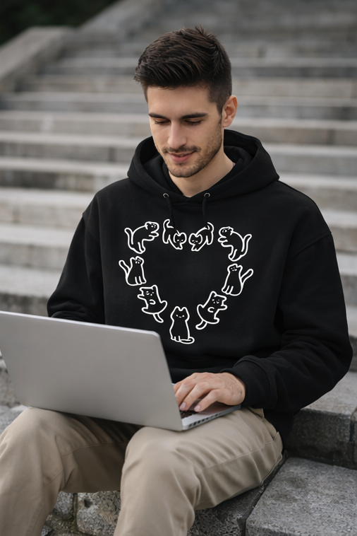 Bluza koci krąg miłości