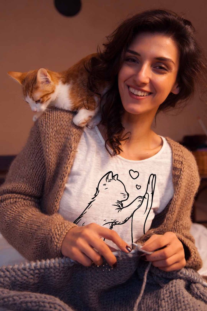 Koszulka kocia piątka