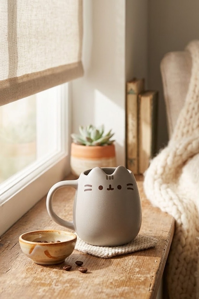 Porcelanowy kubek Pusheen