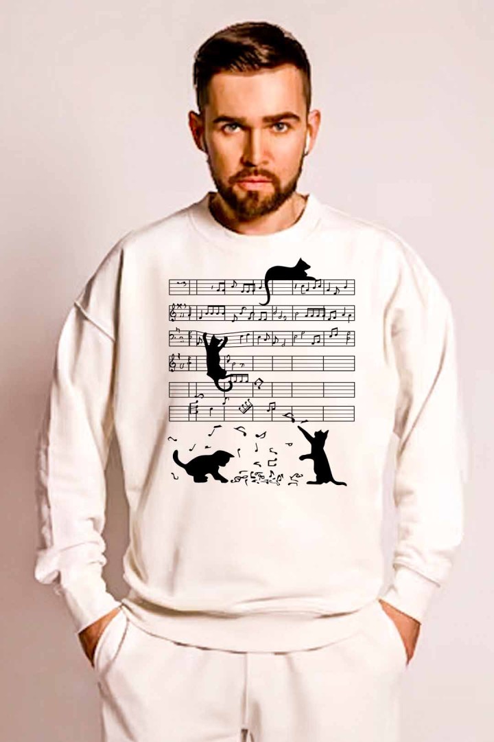 Bluza muzykalne kociaki