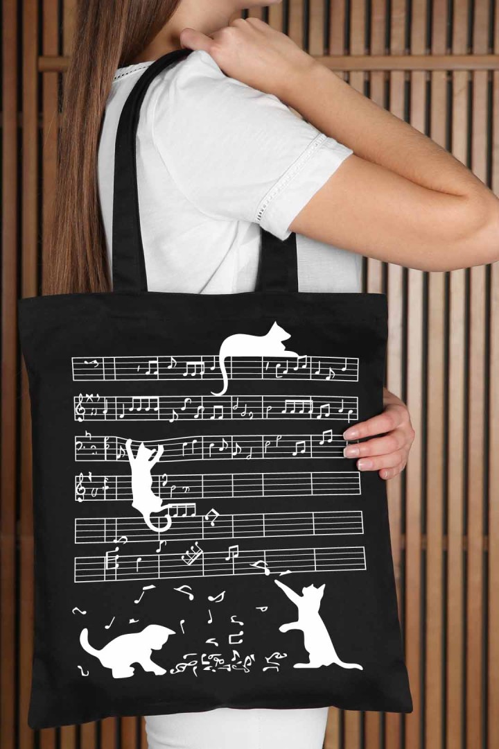 Torba muzykalne kociaki
