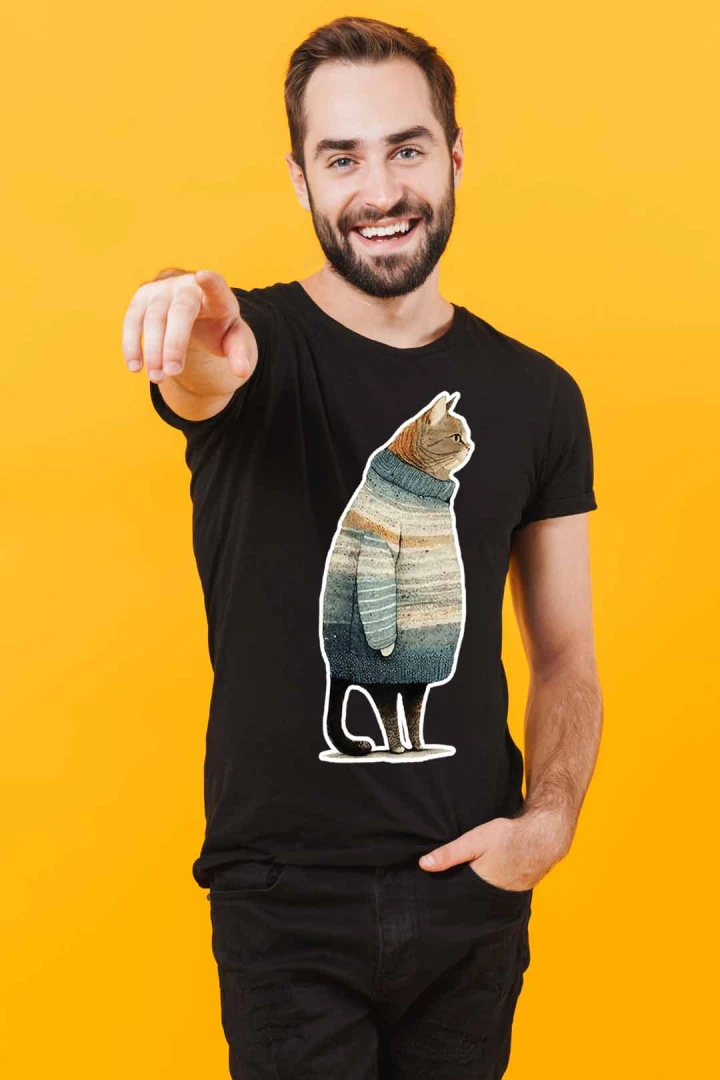 Koszulka kot w golfie