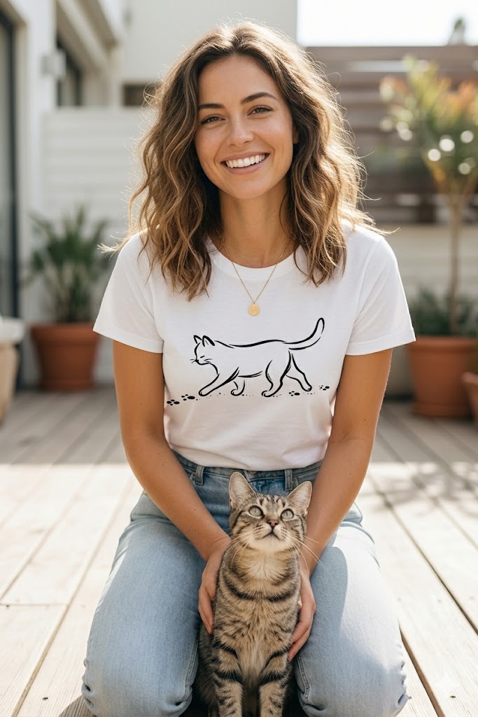 Koszulka kocie ścieżki