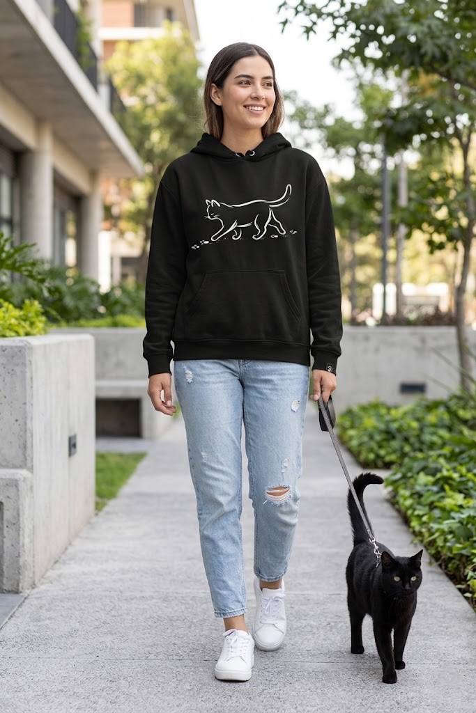 Bluza kocie ścieżki