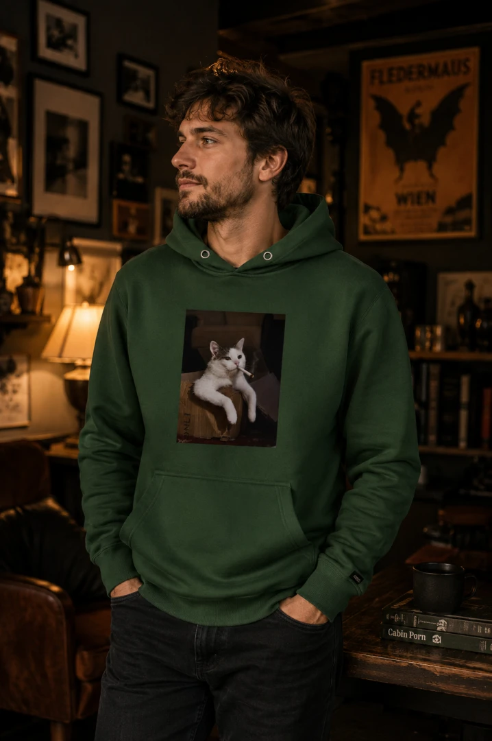 Bluza wyluzowany kotek