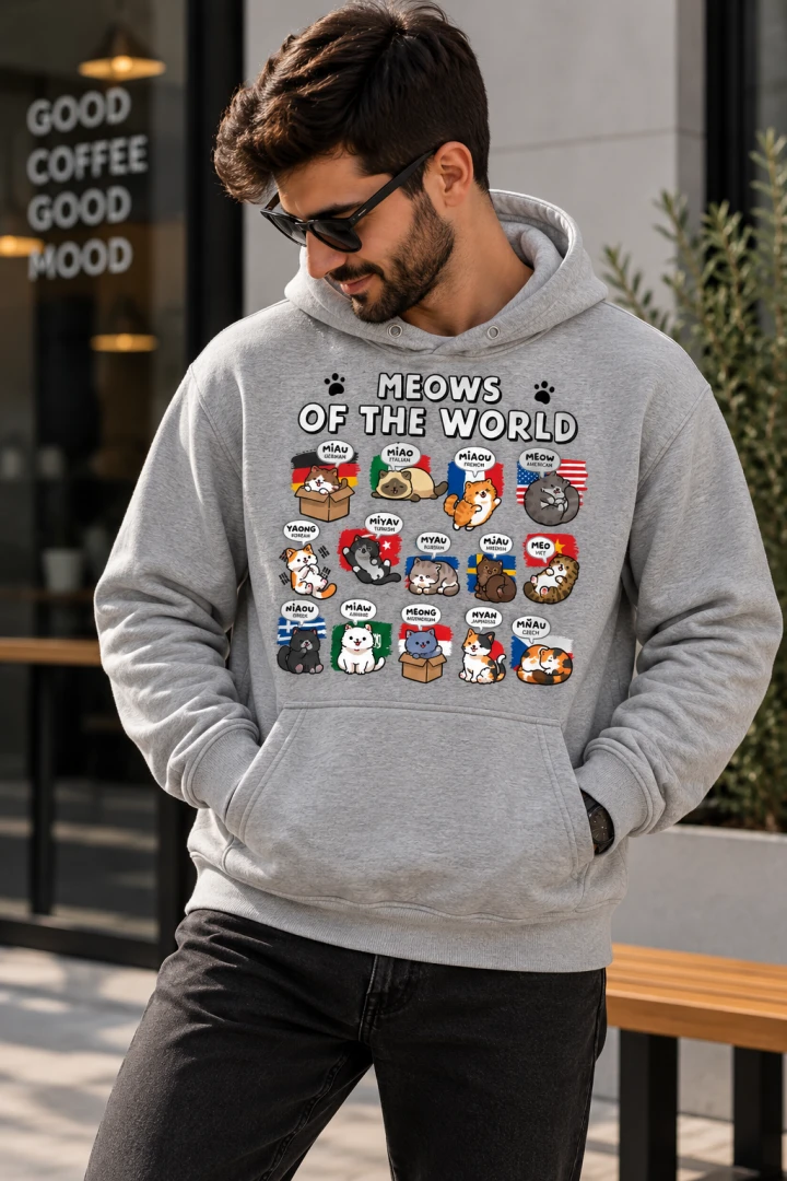Bluza koci słownik miau