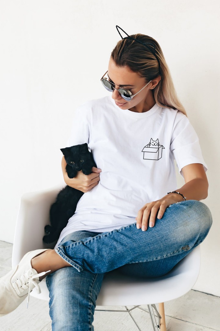Koszulka pudełKOT
