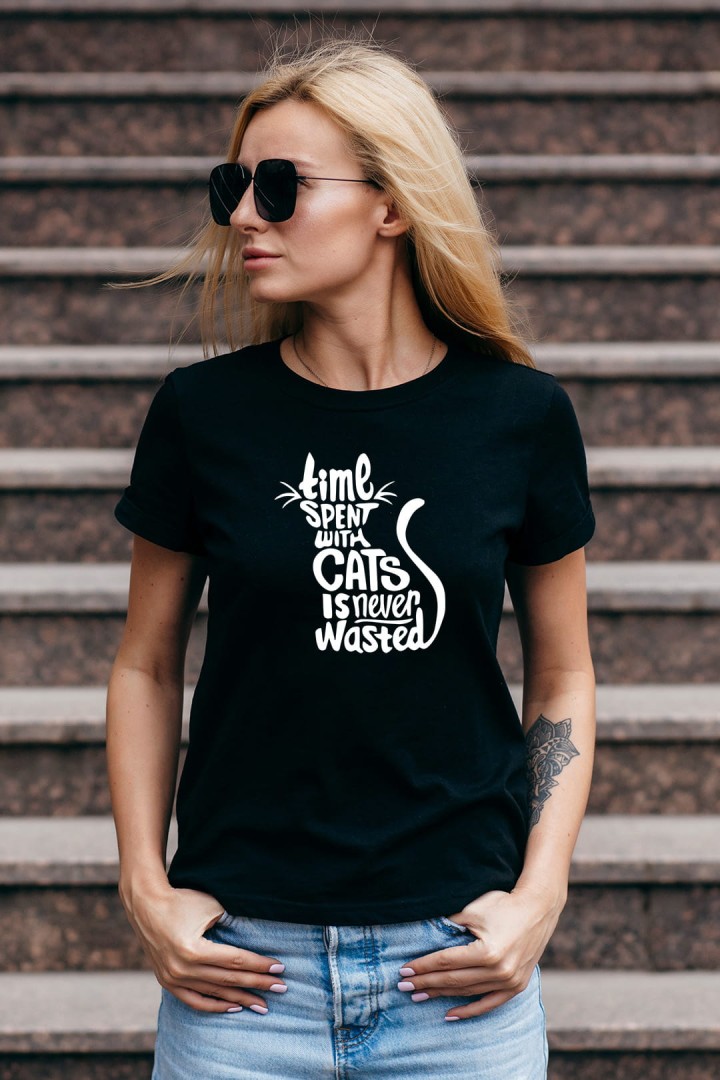 Koszulka Czas z Kotem