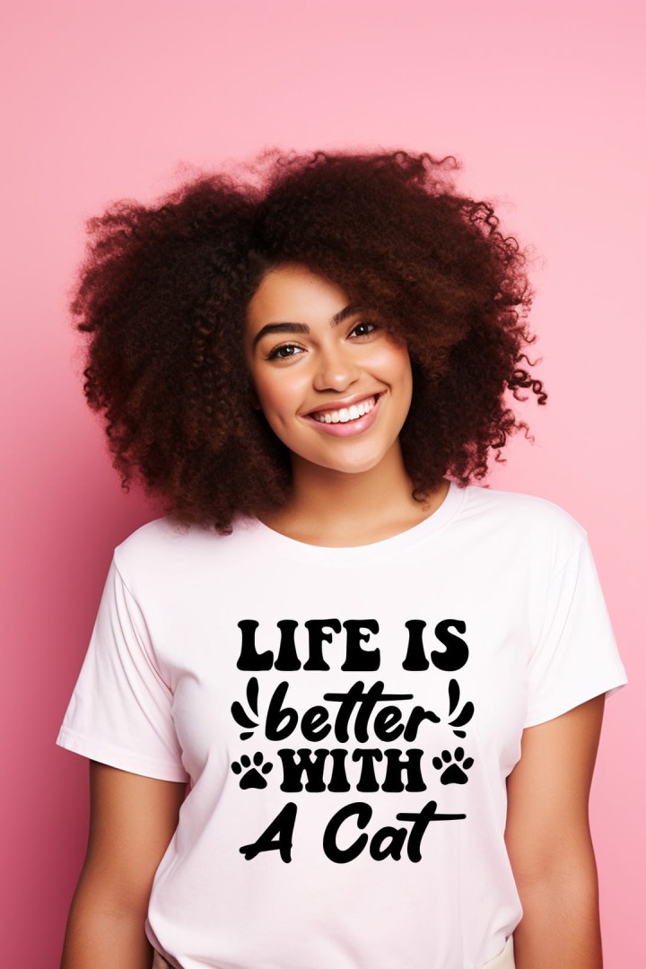 Koszulka Życie z Kotem