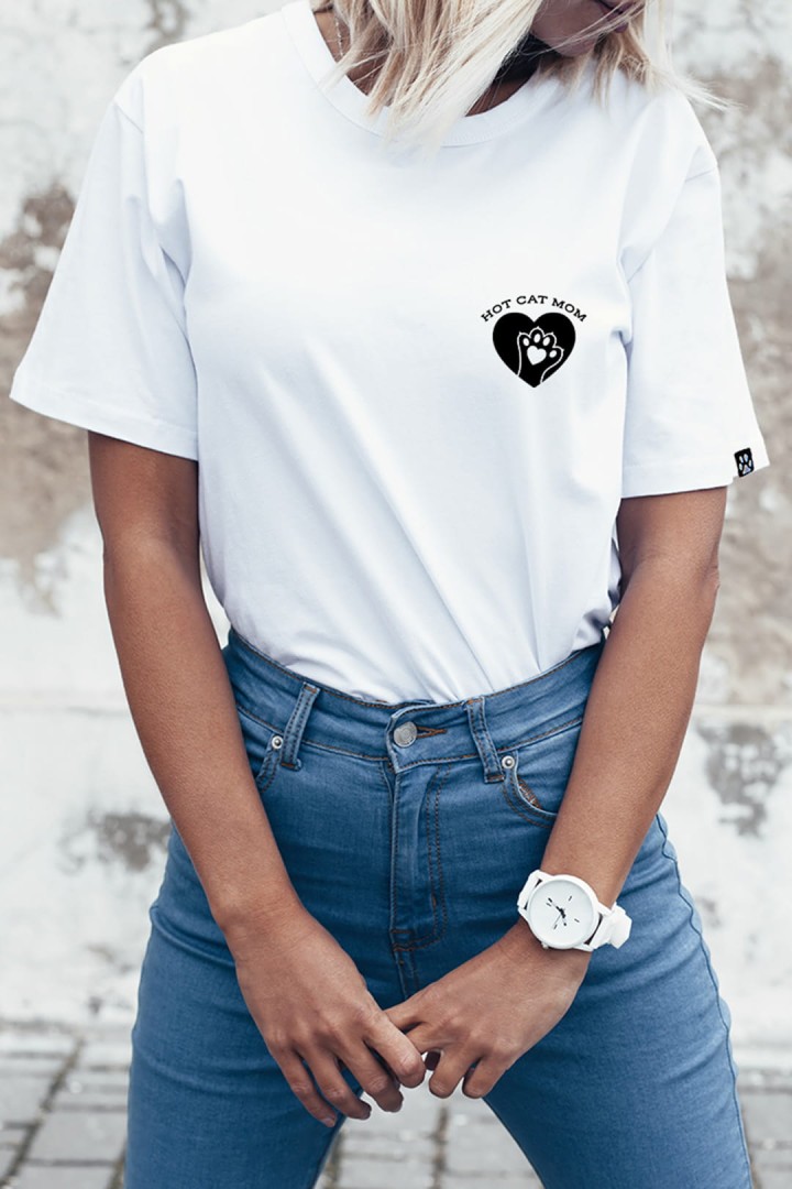Koszulka Hot Cat Mom