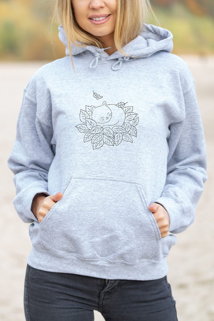 Bluza jesienny kotek dla kociej mamy