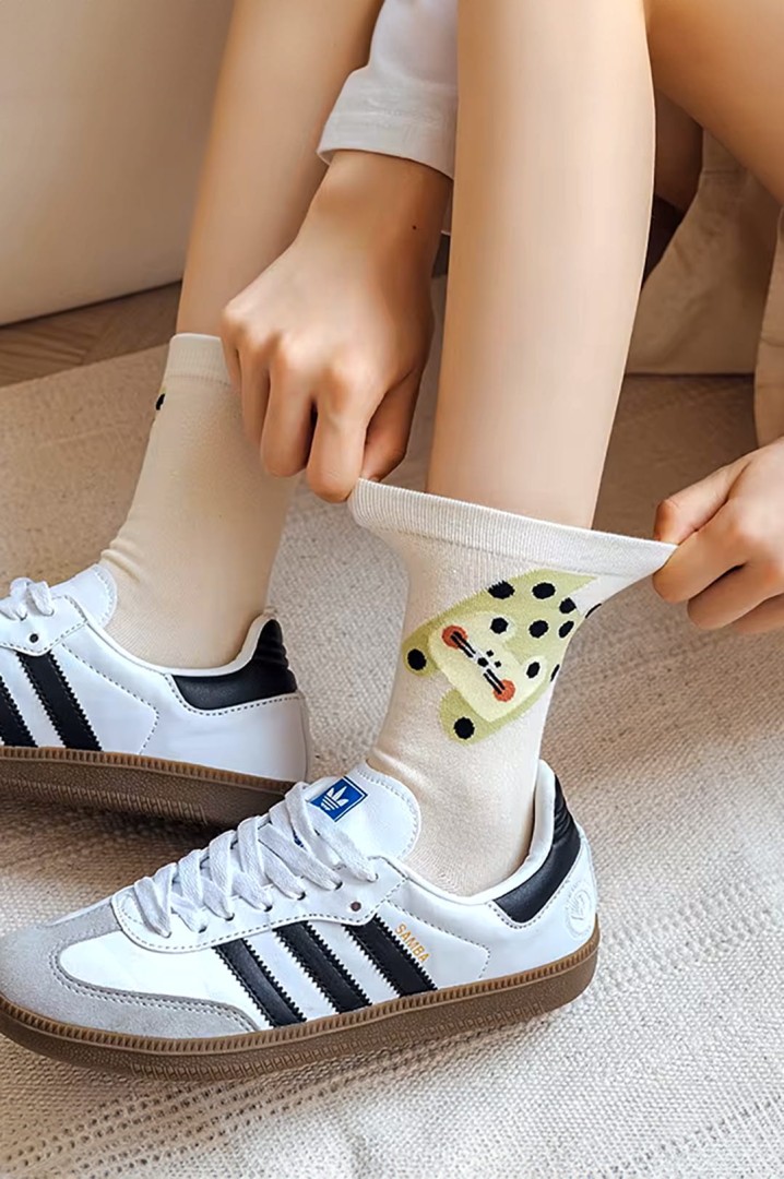 Skarpety z kotem w koty