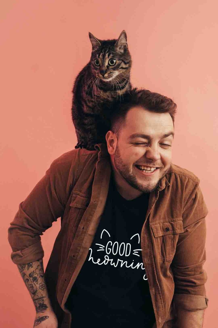 Koszulka dla kociarza good meowning