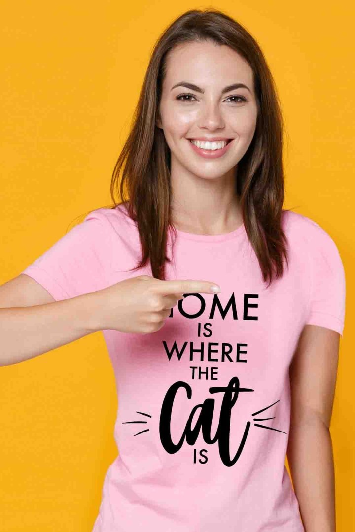 Koszulka dla kociary domatorki